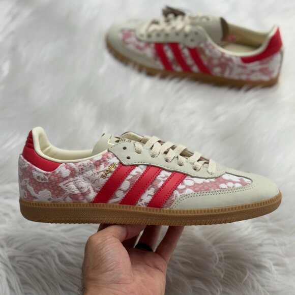 Adidas Samba OG Liberty London Better Scarlet Mens JR8841 NEW Sz 10.5 - Picture 1 of 6